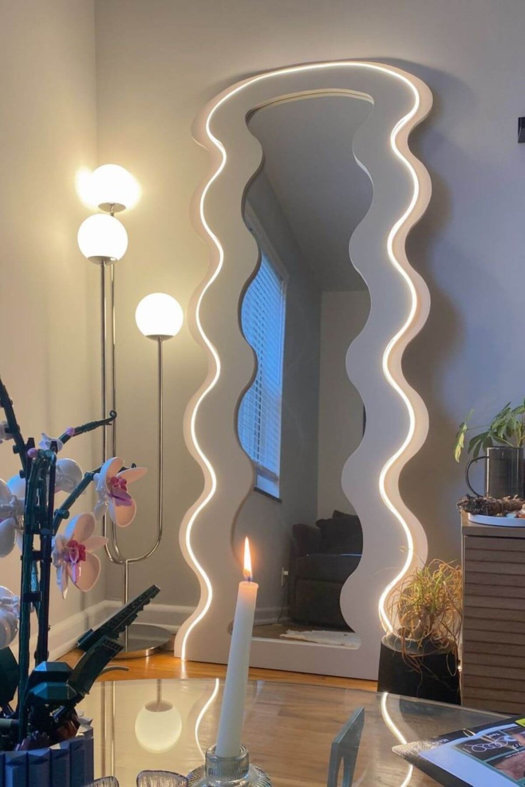 NAIROBI | Miroir Néon Tendance - BOHEME