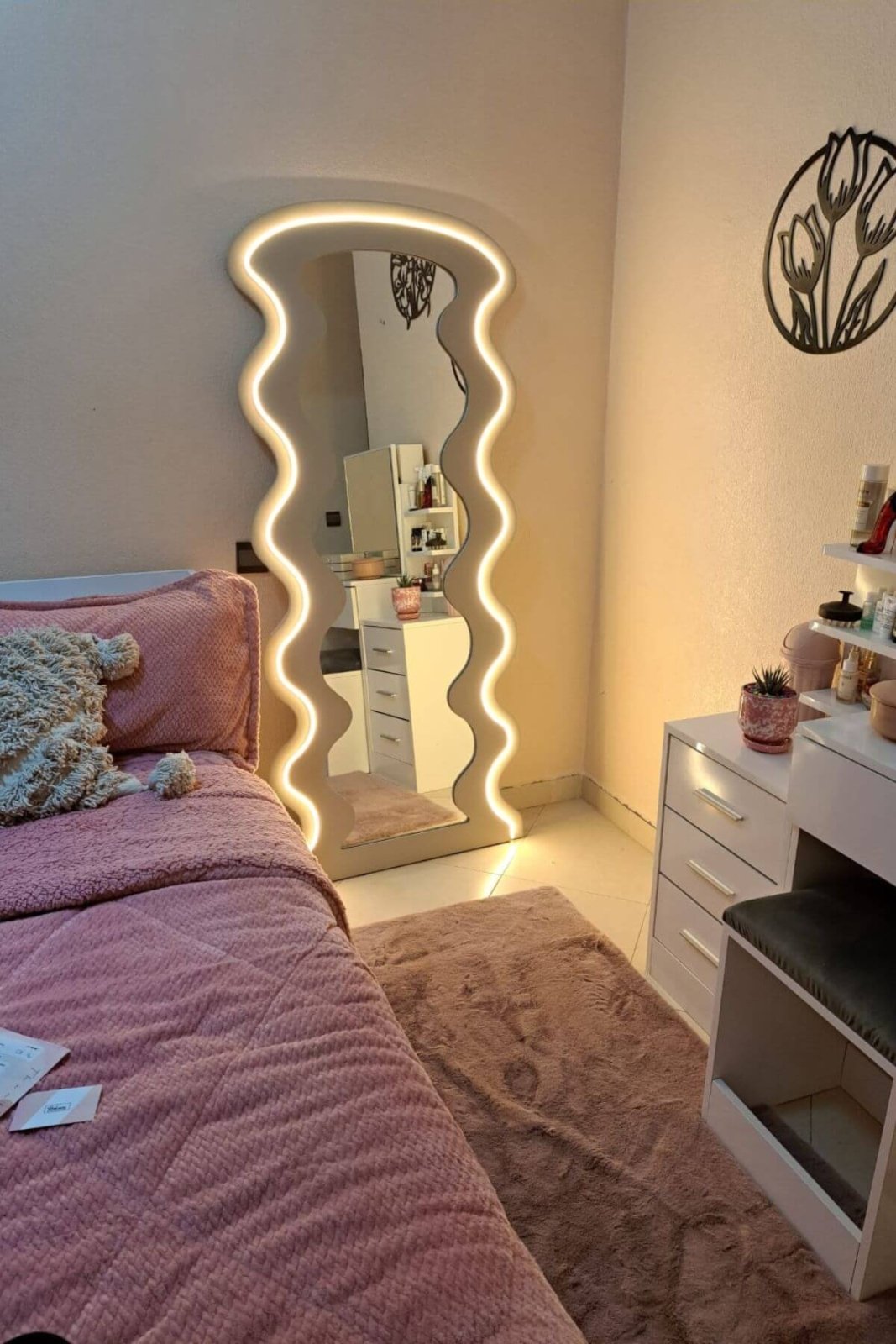 NAIROBI | Miroir Néon Tendance - BOHEME