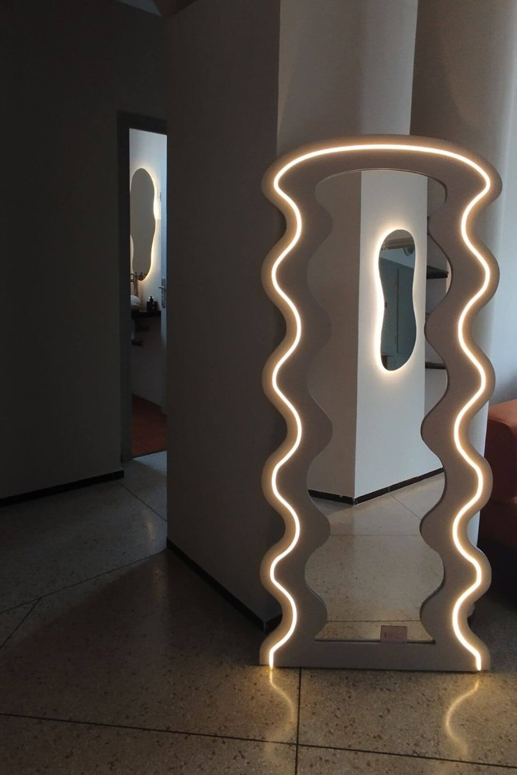 NAIROBI | Miroir Néon Tendance - BOHEME