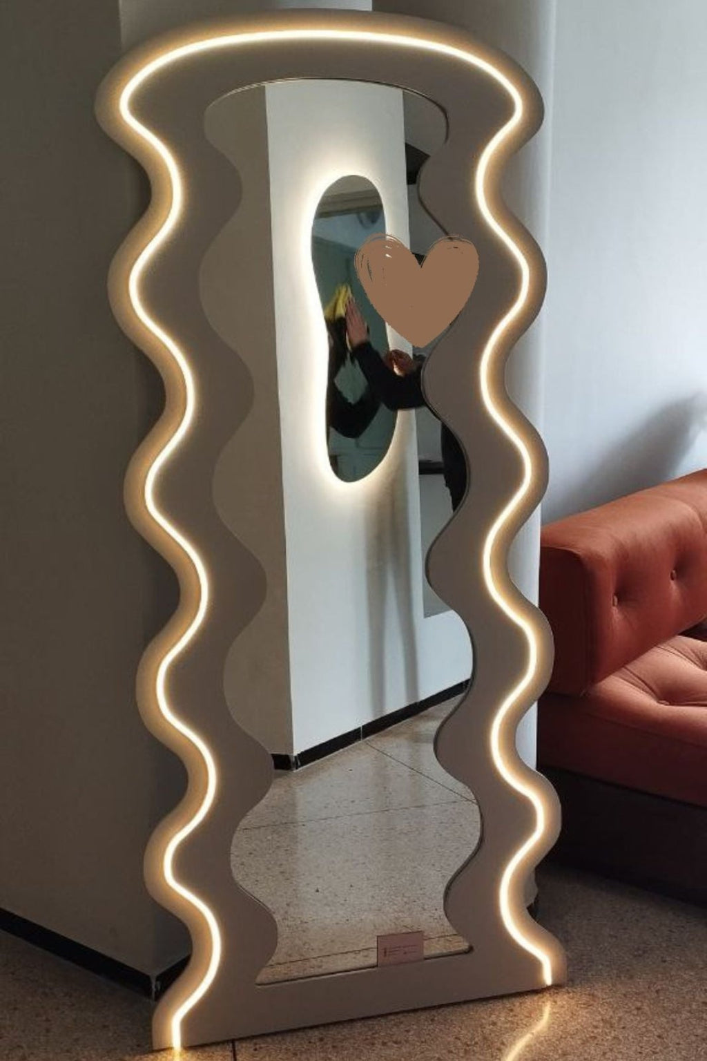 NAIROBI | Miroir Néon Tendance - BOHEME