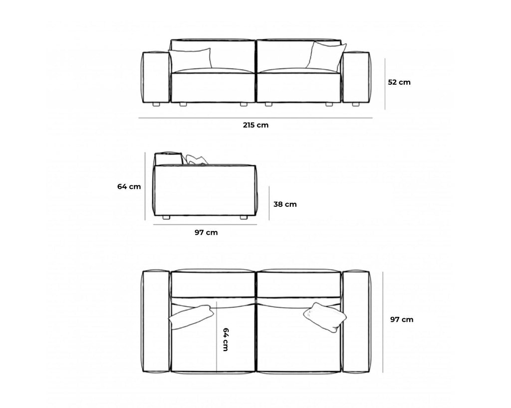 TULUM | Canapé - BOHEME