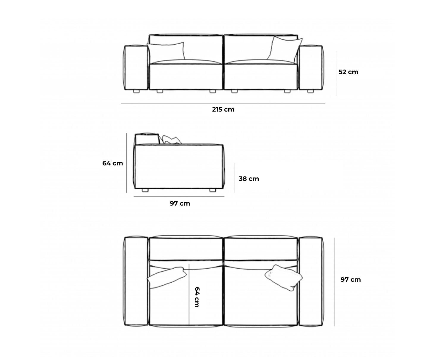 TULUM | Canapé - BOHEME