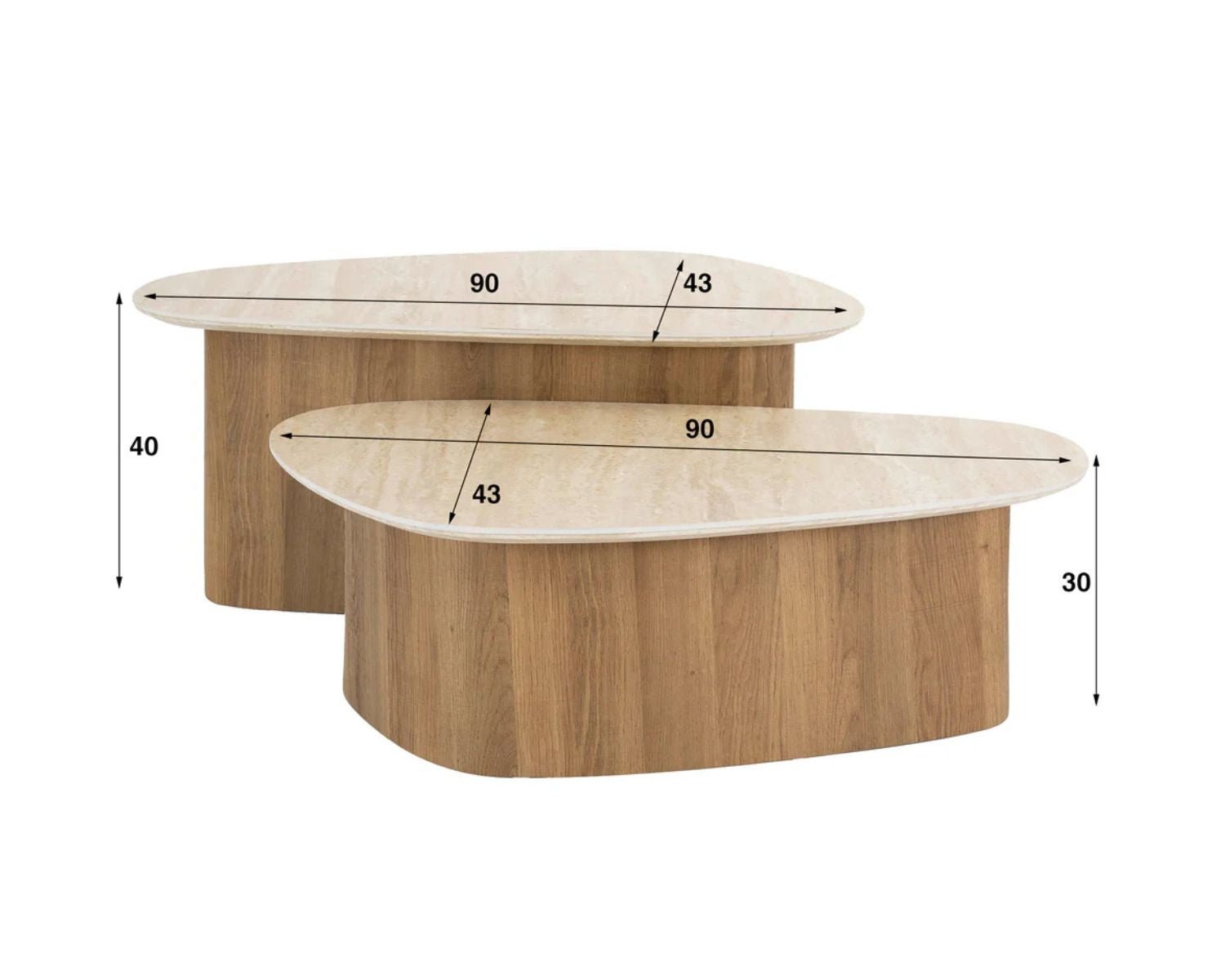 VALENCIA | Table basse - BOHEME